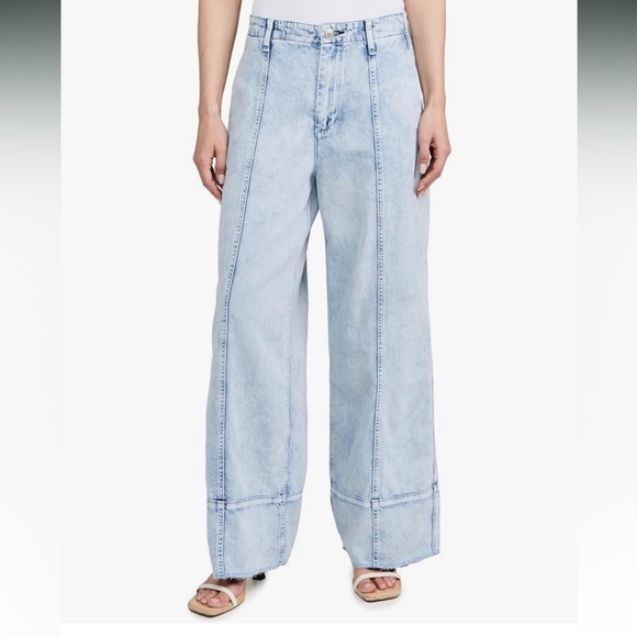 Rag and bone featherweight arianna high rise wide leg jeans- Size 25 - Picture 2 of 11